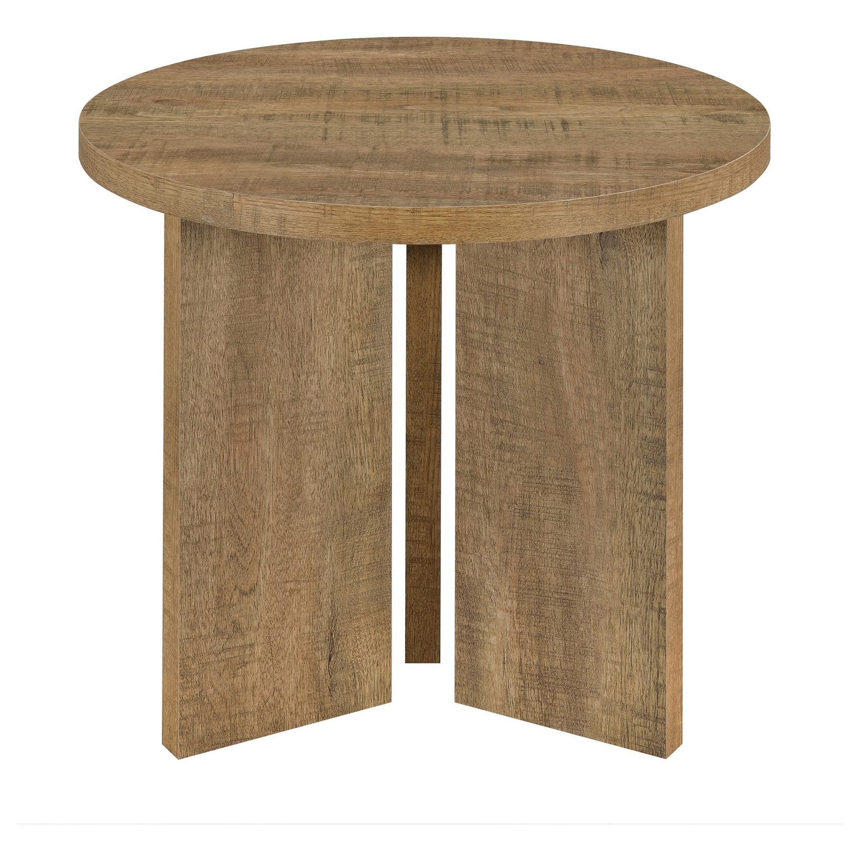 Aragon 2-Piece Round Coffee and End Table Set Mango view 4