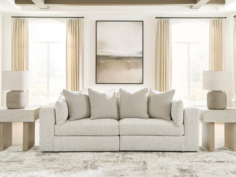 Ashbourne Estate Snowstone 2-Piece Sectional Sofa from Decor Furniture