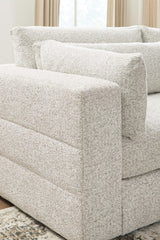 Ashbourne Estate Snowstone 5-Piece Sectional detail view