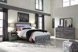 Baystorm Gray Panel Bedroom Set view 2