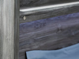 Baystorm Gray Panel Bedroom Set detail view