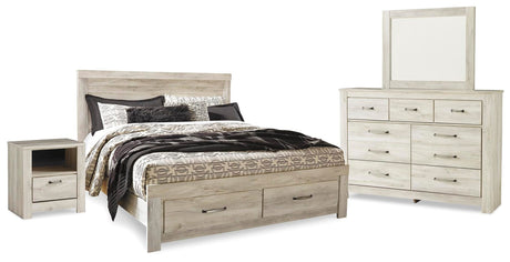 Bellaby Whitewash Platform Bedroom Set view 2