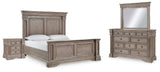 Blairhurst Light Grayish Brown Panel Bedroom Set from Decor Furniture