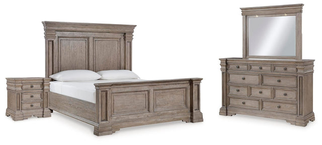 Blairhurst Light Grayish Brown Panel Bedroom Set from Decor Furniture