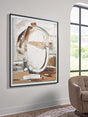 Bradlow Brown/White/Black Wall Art from Decor Furniture