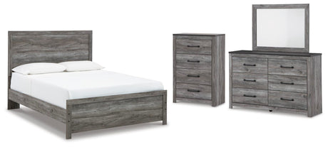 Bronyan Dark Gray Panel Bedroom Set view 20