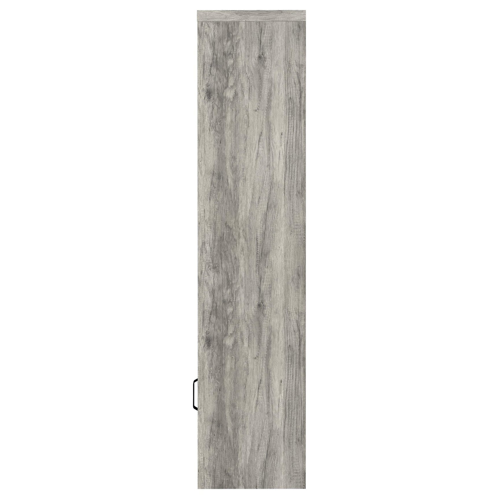 Burke 3-Piece TV Entertainment Center Fits 75-Inch TVs Grey Driftwood view 11