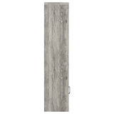 Burke 3-Piece TV Entertainment Center Fits 75-Inch TVs Grey Driftwood view 14