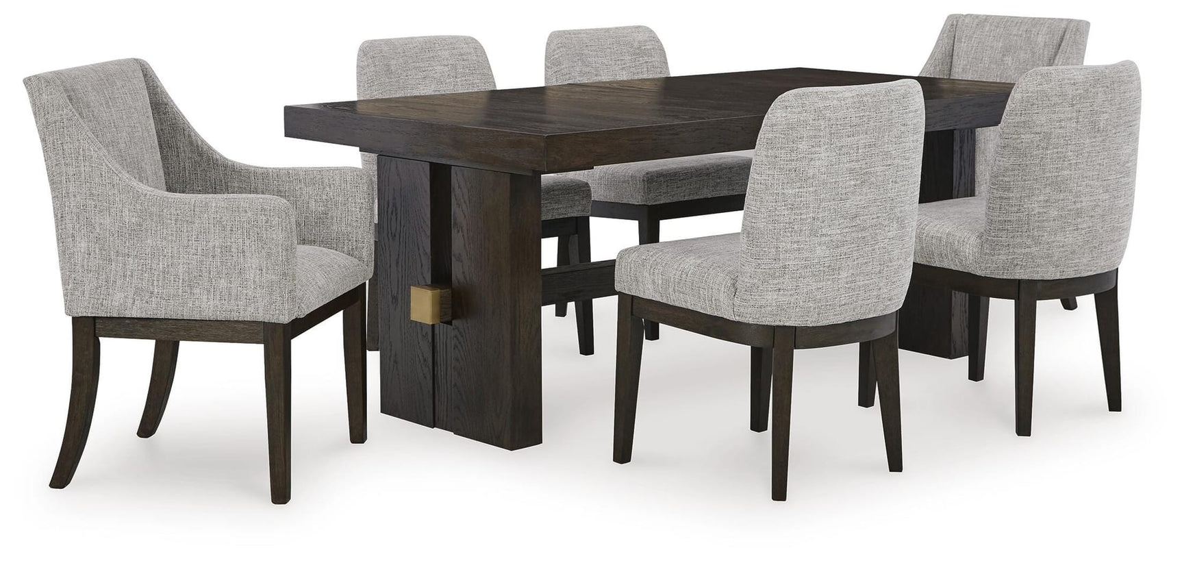 Burkhaus Dark Brown Dining Set view 2