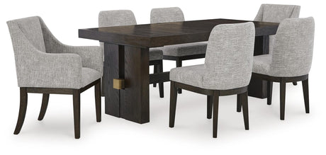 Burkhaus Dark Brown Dining Set view 2