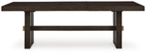 Burkhaus Dark Brown Dining Set view 12
