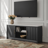 Cadmori Black/White 63" TV Stand from Decor Furniture