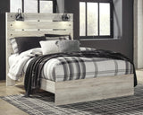 Cambeck Whitewash Panel Bedroom Set with Multiple Sizes and Configurations Queen 4: Bed, Dresser, Mirror, NightStand from Decor Furniture