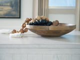 Clayburg Natural Brown Bowl from Decor Furniture