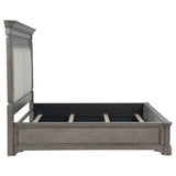 Cresswell Queen Upholstered Panel Bed Weathered Taupe view 5