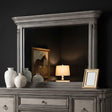Cresswell Rectangular Dresser Mirror Weathered Taupe view 2