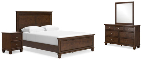 Danabrin Brown Panel Bedroom Set from Decor Furniture