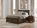 Danabrin Brown Panel Storage Bedroom Set view 6