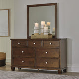 Danabrin Brown Panel Storage Bedroom Set view 14