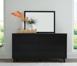 Danziar Black Panel Bedroom Set view 9