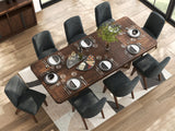 Dilenno Dark Brown Dining Set from Decor Furniture