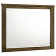 Doherty Rectangular Dresser Mirror Rustic Brown from Decor Furniture