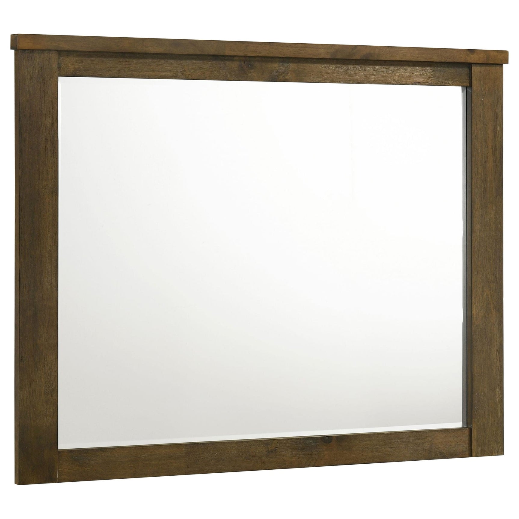 Doherty Rectangular Dresser Mirror Rustic Brown from Decor Furniture
