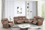 Elevation Brown 3-Piece Reclining Set from Decor Furniture