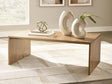 Ella Grove Rich Brown Coffee Table from Decor Furniture