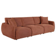 Elysia Fabric Upholstered Modular Lounge Sofa Coral from Decor Furniture