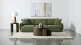 Elysia Fabric Upholstered Modular Lounge Sofa Green view 2