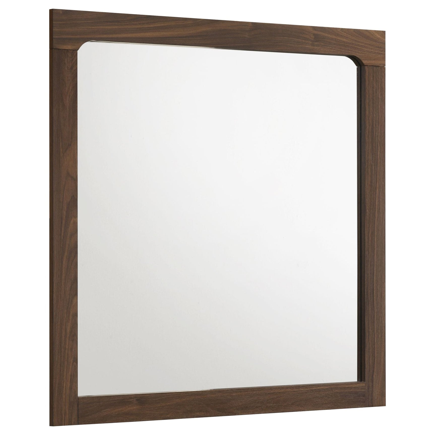 Etienne Rectangular Dresser Mirror Walnut from Decor Furniture