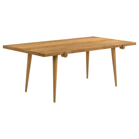 Fabra 79-inch Rectangular Wood Dining Table Honey from Decor Furniture