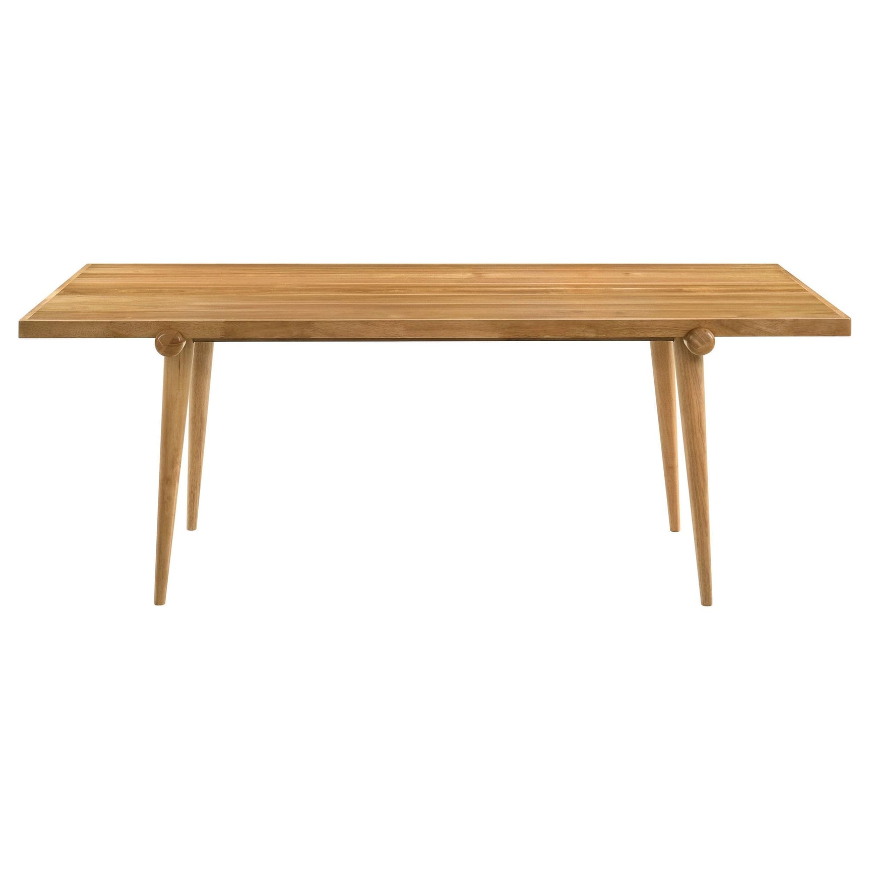 Fabra 79-inch Rectangular Wood Dining Table Honey view 2