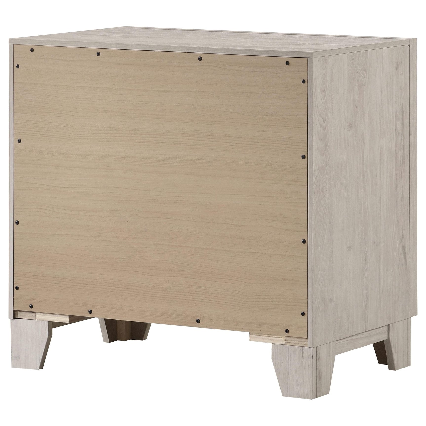 Farre 2-drawer Nightstand Bedside Table Washed Grey view 8