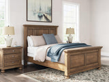 Feddinger Medium Brown Panel Bedroom Set view 10