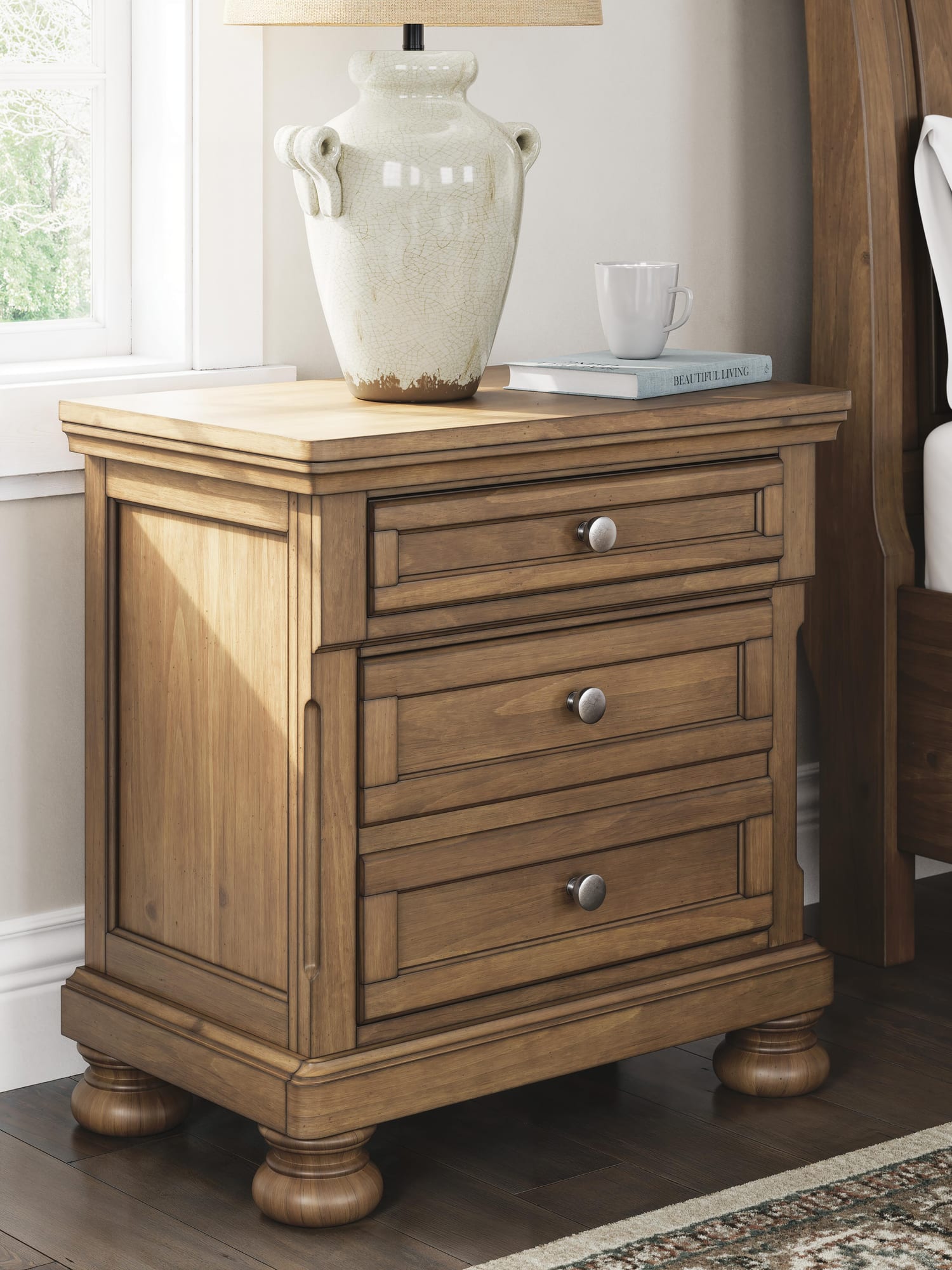 Feddinger Medium Brown Panel Bedroom Set view 28