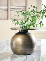 Fedorleigh Antique Brass Finish Vase from Decor Furniture