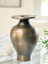 Fedorleigh Antique Brass Finish Vase from Decor Furniture