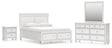 Fortman White Panel Storage Bedroom Set from Decor Furniture