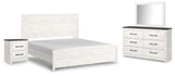 Gerridan White/Gray Panel Bedroom Set view 14