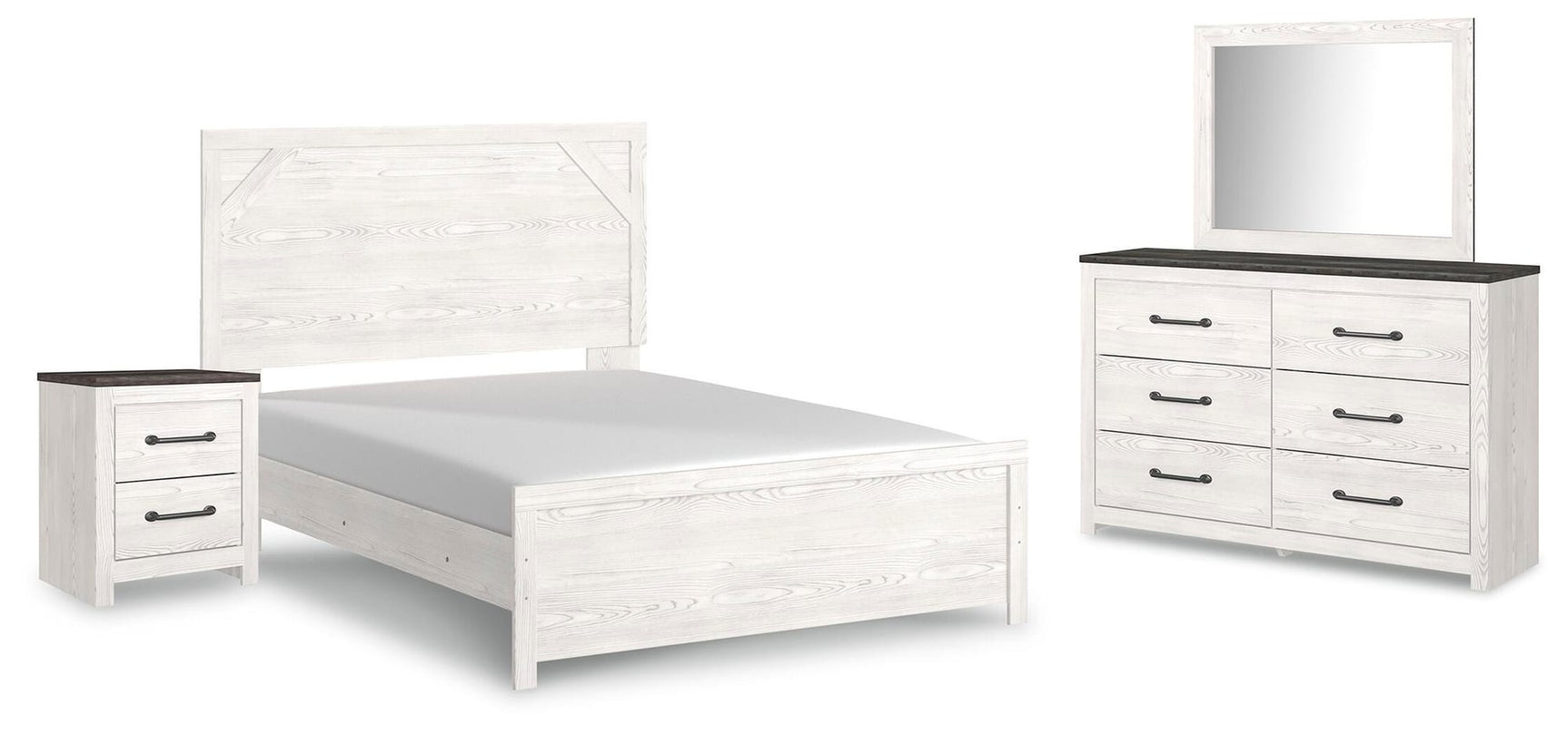 Gerridan White/Gray Panel Bedroom Set view 18