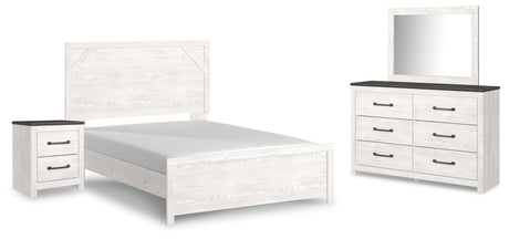 Gerridan White/Gray Panel Bedroom Set view 18