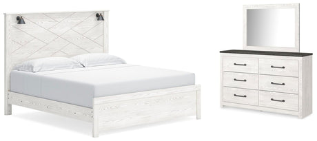 Gerridan White/Gray Panel Bedroom Set view 27