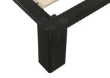 Gislen Queen Easy Assembly Wood Platform Bed Black view 4