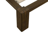 Gislen Twin Easy Assembly Wood Platform Bed Walnut view 2