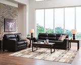 Glennbre Midnight Sofa and Loveseat from Decor Furniture