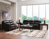 Glennbre Midnight Sofa and Loveseat view 2