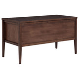Graham 54-inch 4-drawer Double Pedestal Lift Top Computer Desk Chocolate view 9