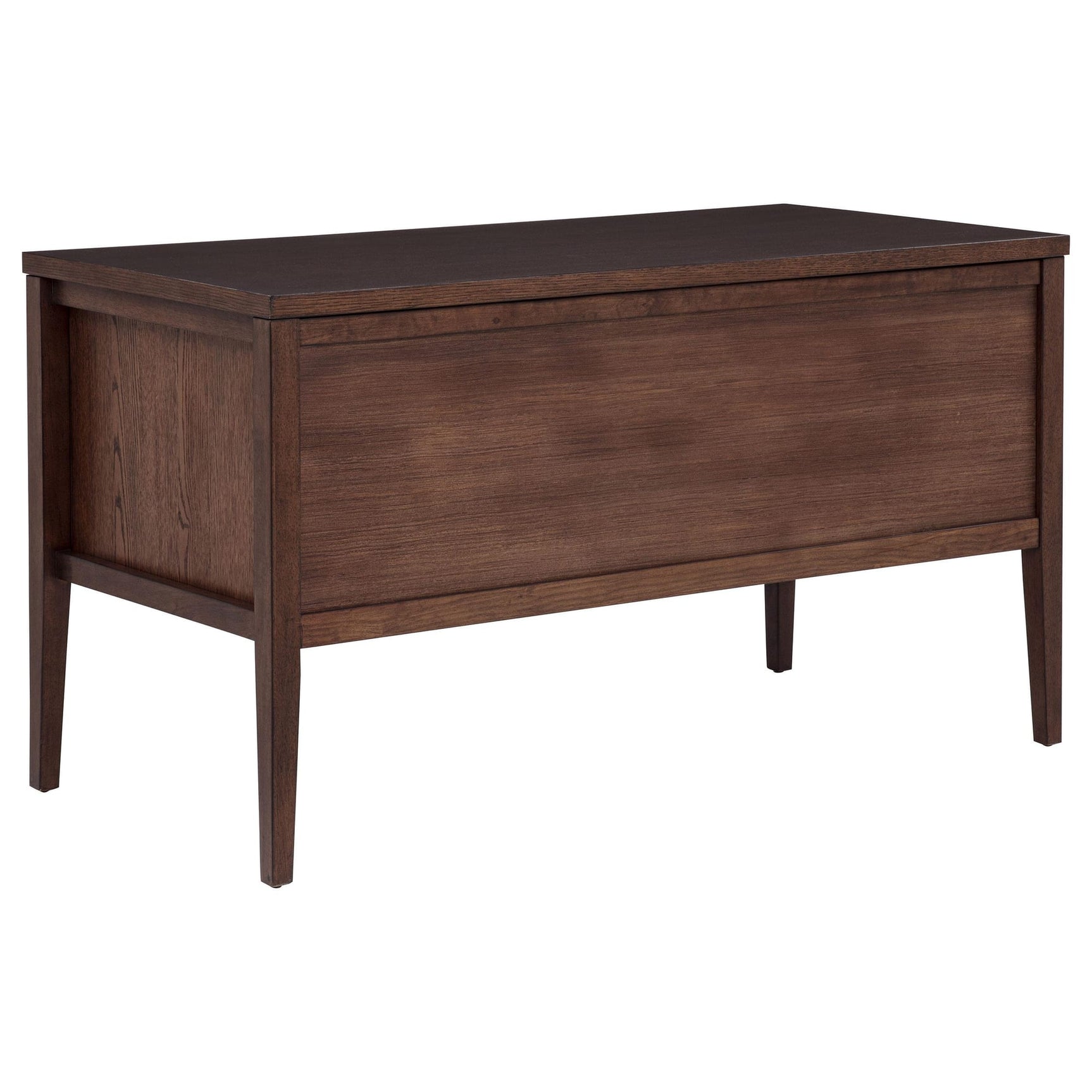 Graham 54-inch 4-drawer Double Pedestal Lift Top Computer Desk Chocolate view 9